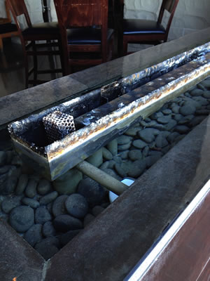 Fire on Water Feature Renovation